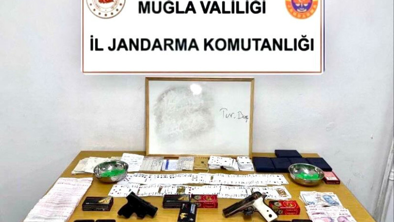 Bodrum'da Kumarhane Baskını 