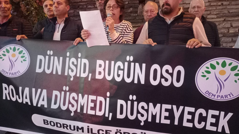Bodrum’dan, Suriye’deki Cihatçılara Tepki.
