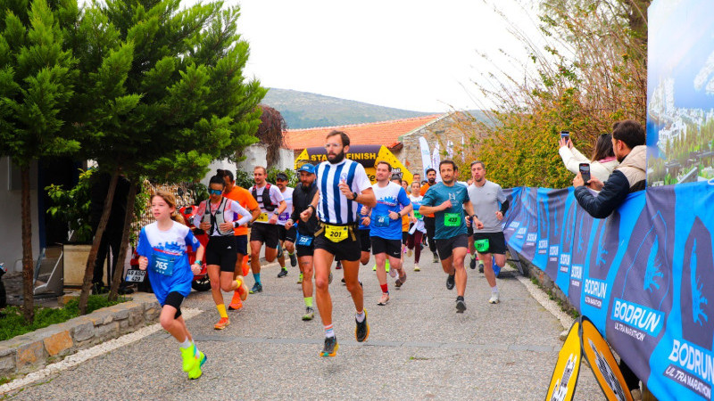 Yedinci Bodrun Ultra Maratonu Koşuldu