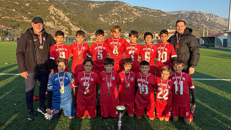 Ortakent U12 Tekrar İl Şampiyonu