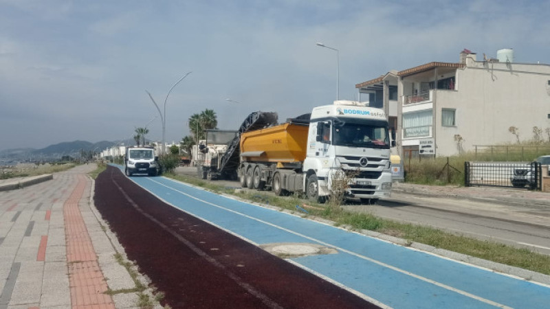 Büyükşehirden Bodrum Turgutreis Yoluna Modern Dokunuş