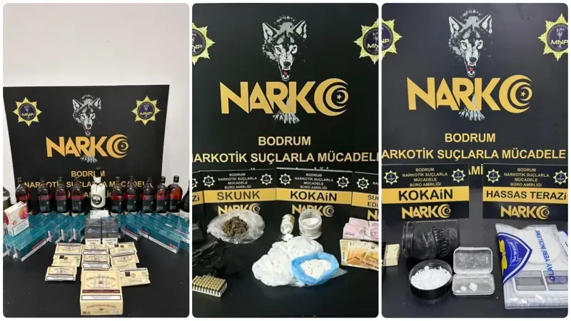 Kos Üzerinden Bodrum’a Uyuşturucu Getiren 8 Kişi Tutuklandı