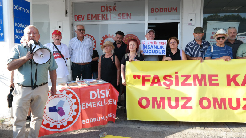 Bodrum, 12 Eylül Darbesini Unutmuyor.