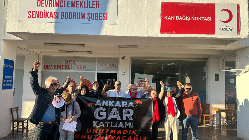 Bodrum 10 Ekim Terör Saldırısını Unutmuyor