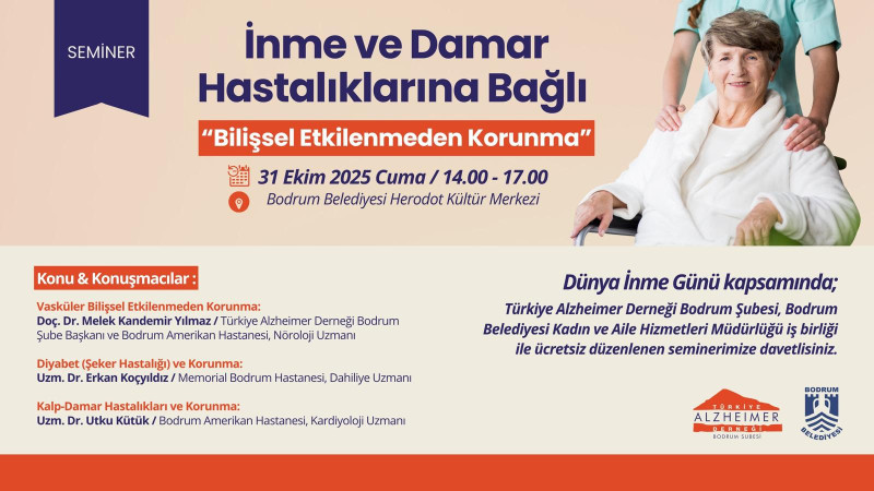 Dünya İnme Günü Kapsamında Bodrum'da Önemli Seminer
