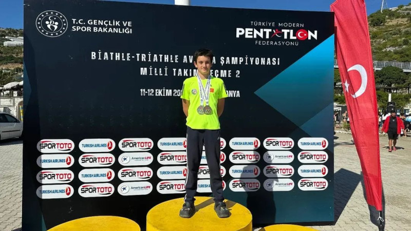 Büyükşehir Sporcusu Batur Genç’ten İki Günde İki Türkiye Şampiyonluğu