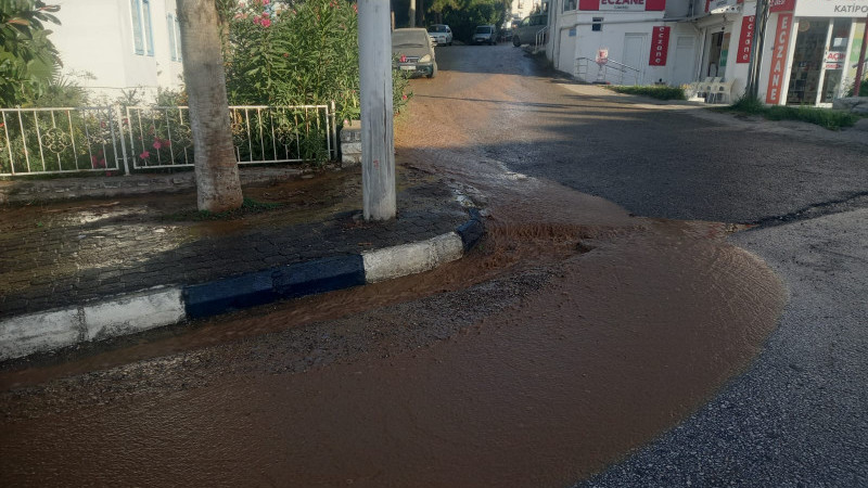 Turgutreis'te Sular Yine Dere Gibi Aktı