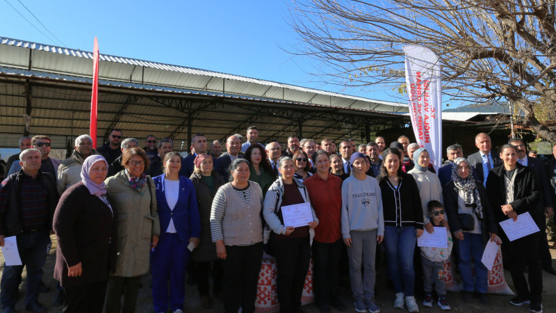 Ortaca Güzelyurt’ta Süt Sığırcılığı Sağım Hijyeni ve Sanitasyon Sertifikaları Dağıtıldı