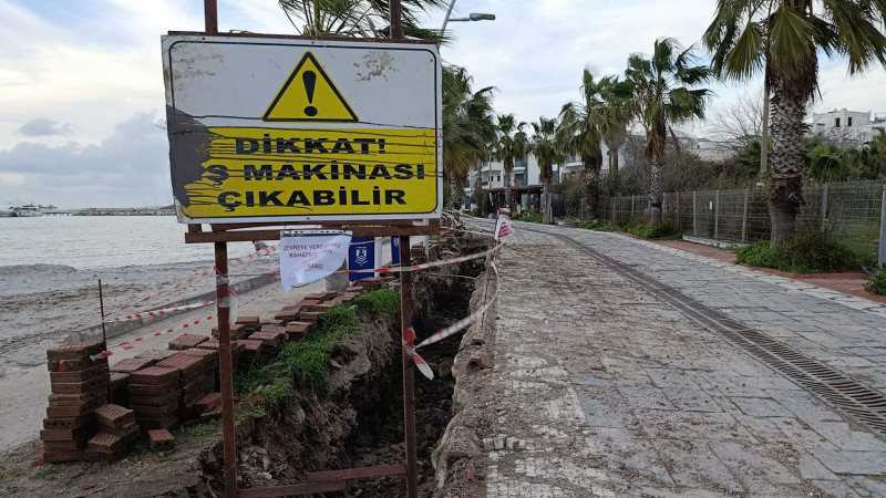 Turgutreis’te Sahil Güvenlik Limanı İçin Altyapı Mesaisi Başladı