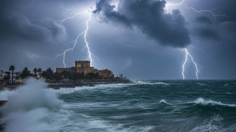 Muğla İçin Çifte Uyarı: Hem Şiddetli Fırtına Hem Kuvvetli Yağış Geliyor