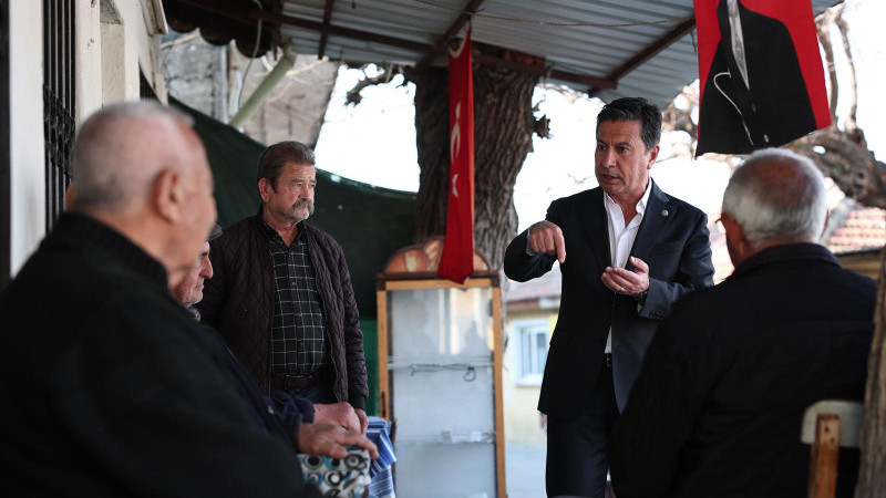 Başkan Aras Bafa’da Halkla Buluştu