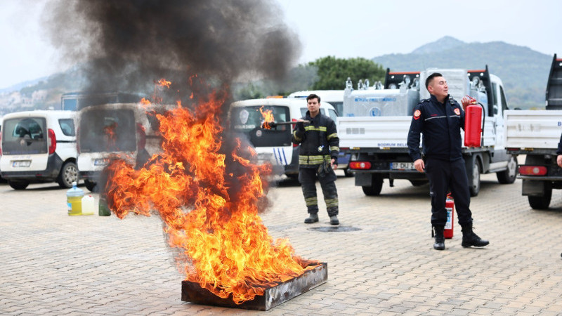 Yangın Güvenliği Bilinci Artırılıyor