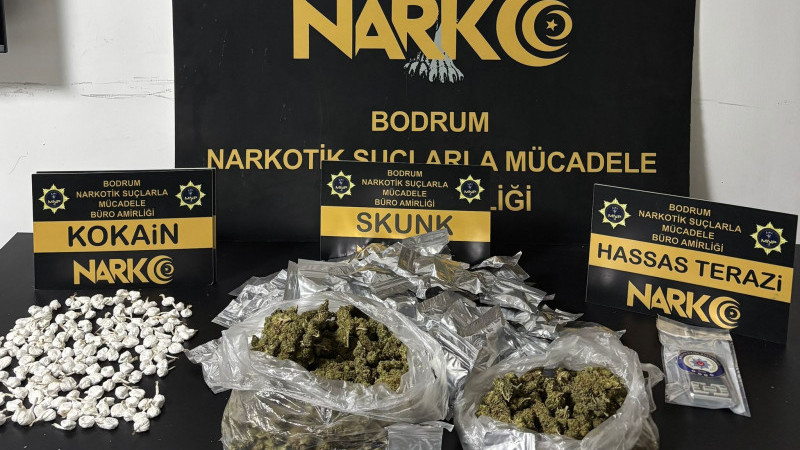 Bodrum'da Zehir Tacirlerine Operasyon: 3 Tutuklama