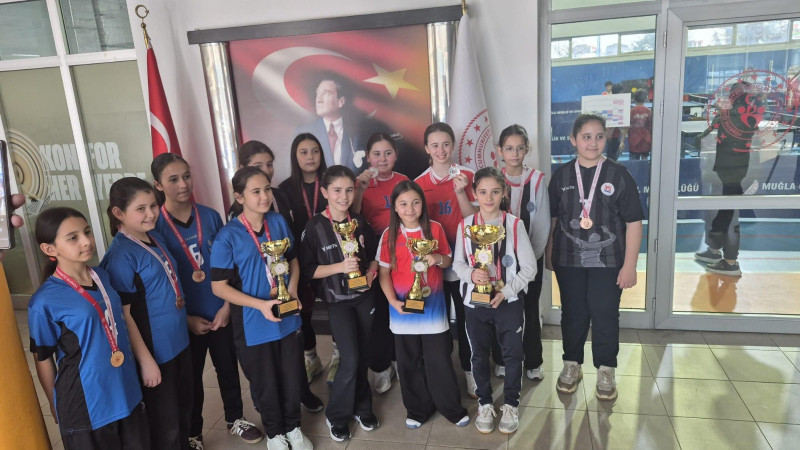 Bodrum Kerem Aydınlar Ortaokulu Masa Tenisinde Muğla Şampiyonu Oldu