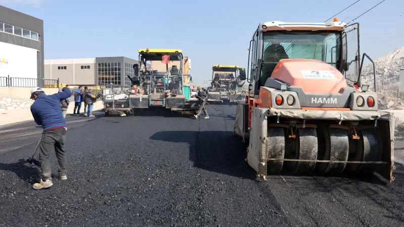 Büyükşehir Salihpaşalar-Kafaca Bağlantı Yolunu Yeniledi