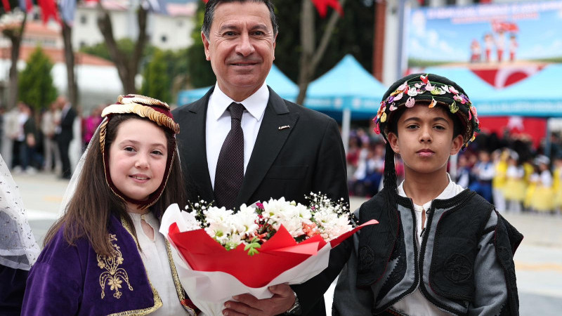 23 Nisan’da Muğla Çocukların Neşesiyle Renklendi