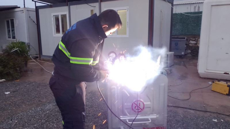 Belediyeden Konteyner Yenileme Çalışmaları