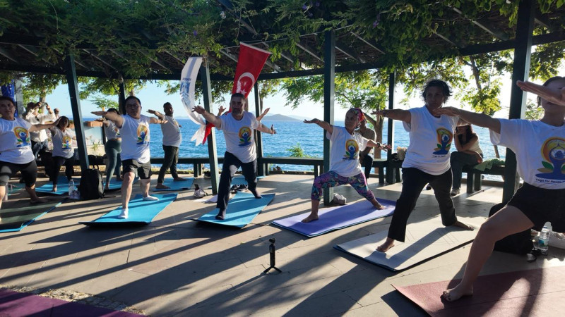 Bodrum’da 12. Uluslararası Yoga Günü