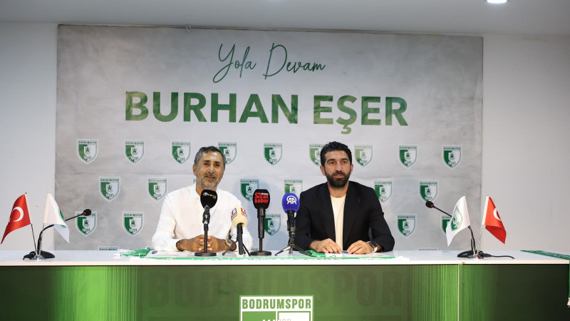 Bodrum FK,  Burhan Eşer iİe Yola Devam Kararı Aldı