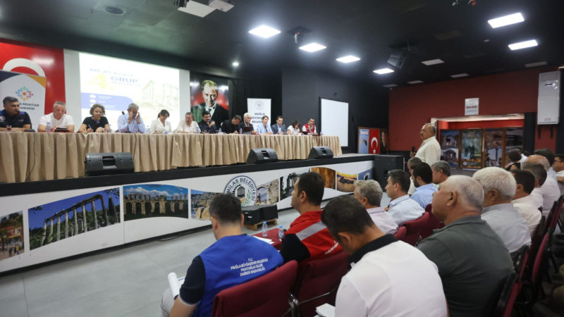 Muğla Büyükşehir’den Milas’ta Muhtarlarla Güçlü Koordinasyon