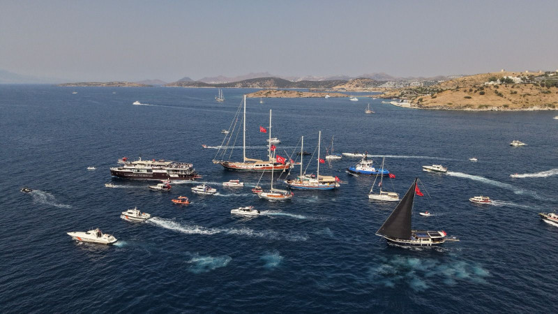 Denizcilik ve Kabotaj Bayramı'nın 100. Yılı Bodrum'da Kutlandı