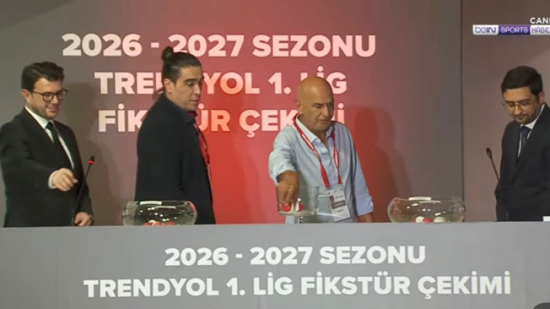 Trendyol 1. Lig'de 2026-2027 Sezonu Fikstürü Çekildi: Bodrum FK İlk Haftada Bursaspor'u Ağırlayacak