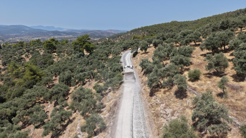 Sathi Kaplama Asfalt Çalışmaları Planlı Şekilde Sürüyor