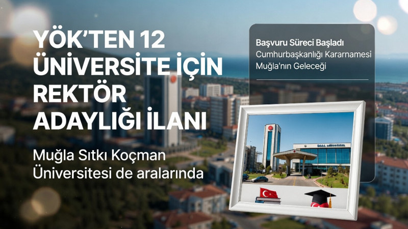 Muğla’da Akademik Dönüm Noktası: MSKÜ İçin Rektörlük Başvuru Süreci Başladı