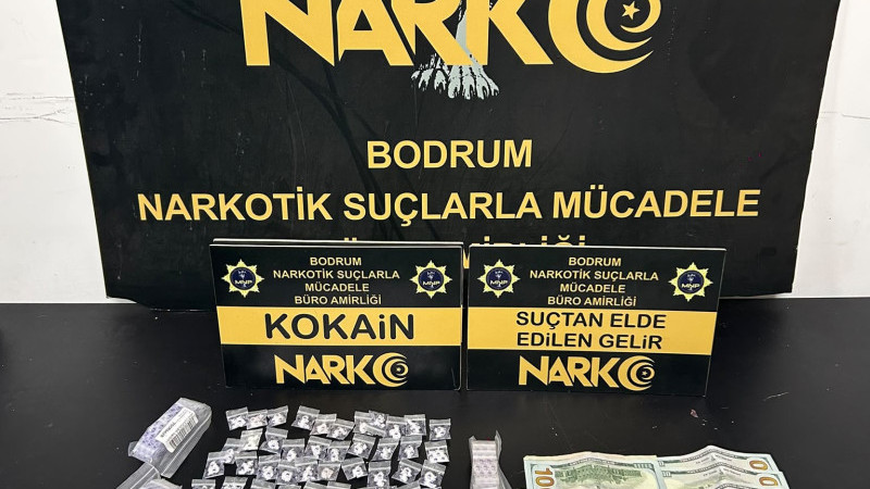 Bodrum ve Yatağan'da Uyuşturucu Operasyonu: 2 Tutuklama