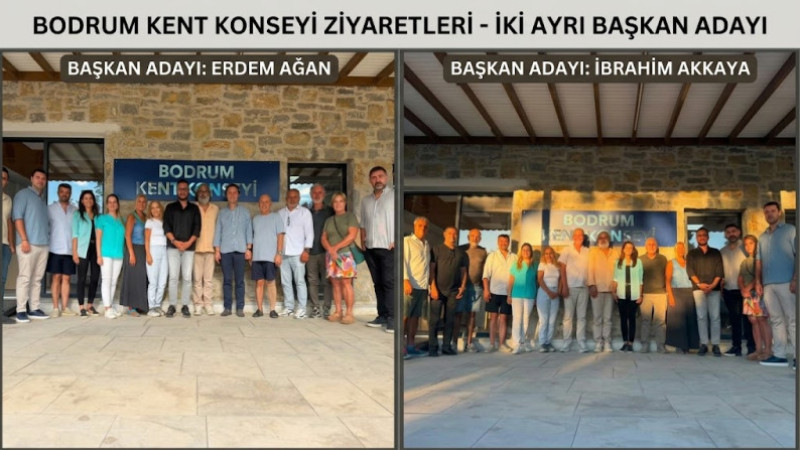 BODTO Başkan Adaylarından Bodrum Kent Konseyi’ne Ziyaret